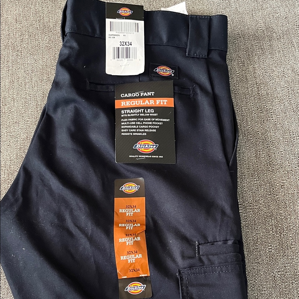 Dickies Men's Navy Cargo Pants